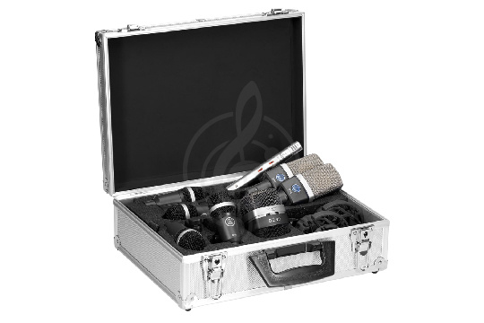 Изображение AKG Drumset Premium - комплект микрофонов для ударных инструментов