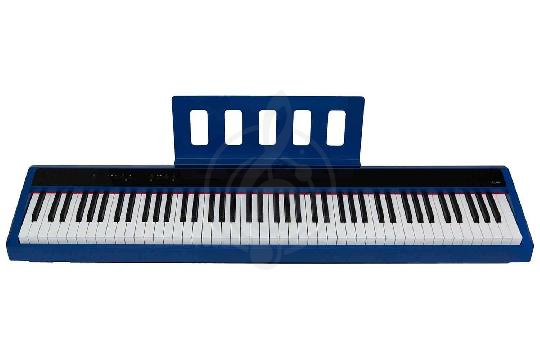 Изображение Amoy A100BL - Пианино цифровое, 88 клавиш, цвет синий