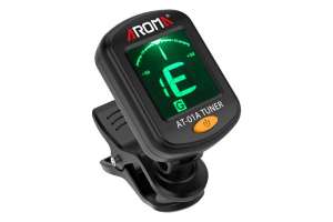 Изображение Aroma AT-01A - Тюнер-прищепка (гитара, бас, скрипка, укулеле)