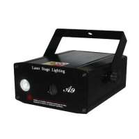 Изображение ART WIZARD A9 Mini 8 Gobo Laser+3W Blue LED  Лазерный светильник
