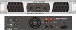 Изображение Audio Force MA-300 Усилитель мощности 2х300 Вт/8 Oм, 2х500 Вт/4 Oм