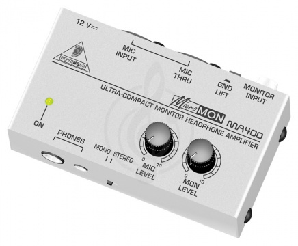Изображение Behringer MA400 - компактный мониторный усилитель для стерео-наушников