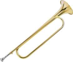 Изображение BRAHNER DN-5 горн с мундштуком, желтая медь, лаковое покрытие