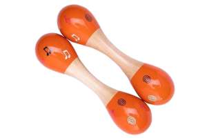 Изображение FLIGHT FMWD-205 - Маракасы деревянные двусторонние