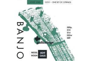 Изображение GALLI STRINGS G210 - Струны для банджо