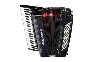 Изображение Gelander GH2012HA-BLACK - Аккордеон 41/120/13+6+1, черный