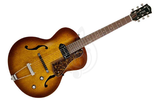 Изображение Godin 031986 5th Avenue Kingpin P90 Cognac Burst - Электрогитара арктоп
