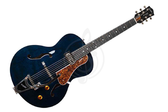 Изображение Godin 047826 5th Ave Night Club Indigo Blue - Электрогитара арктоп, с футляром