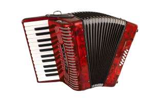Изображение Hohner A1620 (1303) Hohnica 12 Аккордеон, красный