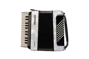 Изображение Hohner A1651 BRAVO II 48 White Аккордеон