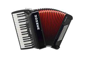 Изображение Hohner A1692 BRAVO III 60 Black Аккордеон, черный