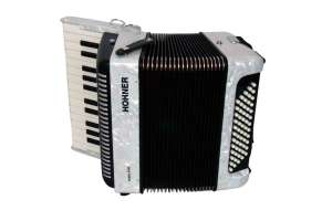 Изображение Hohner A1695 BRAVO II 60 White Аккордеон