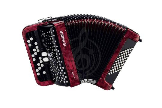 Изображение Hohner A4253 NOVA II 48 RED - Аккордеон кнопочный