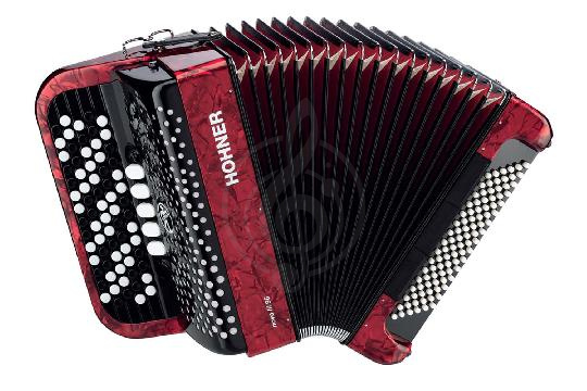 Изображение Hohner A4273 NOVA III 96 RED Аккордеон кнопочный