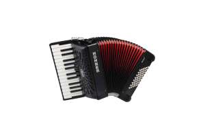 Изображение Hohner BRAVO II 48 Black Аккордеон 1/2