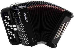 Изображение HOHNER Nova II 48 (A1552/A4252) black - Детский аккордеон