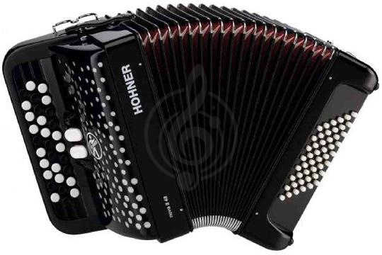 Изображение HOHNER Nova II 48 (A1552/A4252) black - Детский аккордеон