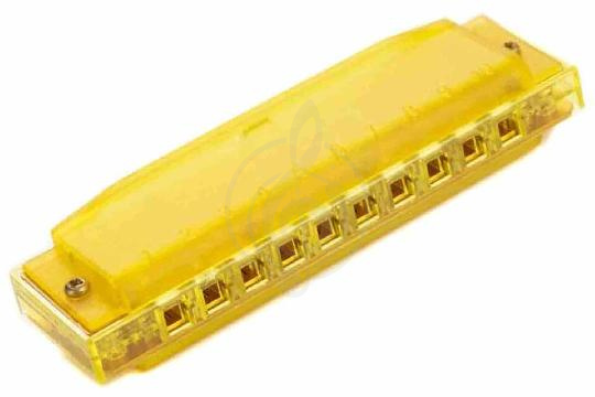 Изображение HOHNER Translucent Yellow (M1110Y) - Детская губная гармошка