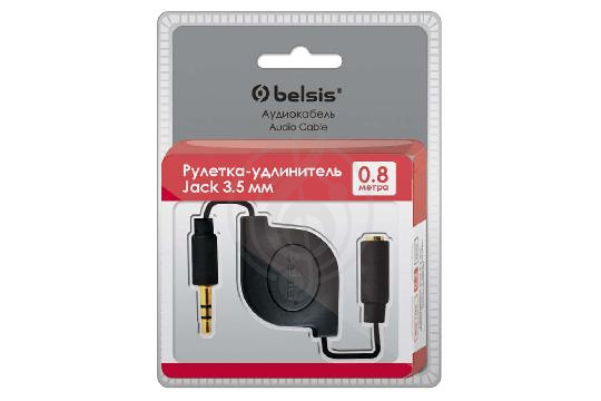 Изображение Кабель-рулетка Belsis BGL1180 Jack 3.5 mm вилка-розетка