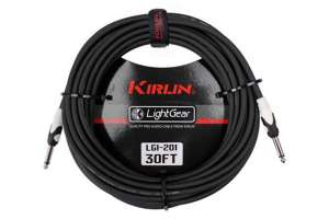Изображение Kirlin LightGear - LGI-201/10m - Инструментальный кабель джек-джек 6,5 мм