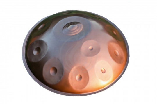 Изображение Kosmosky KSY.Handpan-11 - Ханг 53см, 11 мембран, Курд ре-минор