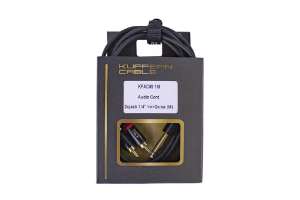 Изображение KUPFERN KFAC05 1M - Шнур аудио 1 м, 2хJack 1/4 <=> 2xRCA (папа)