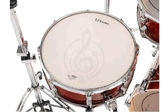 Изображение LDrums 5001012-1455 - Малый барабан, красный