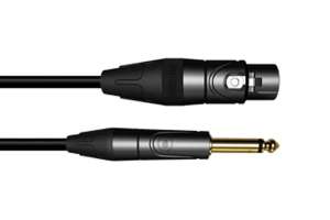 Изображение LEEM MHI-5 5M - Шнур микрофонный XLR мама -  Jack 1/4 mono папа