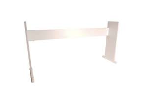 Изображение Lutner Lut-C-46W - Стойка для цифрового пианино Casio CDP-S100, CDP-S350, белая, 