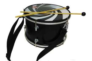 Изображение Мастерская Бехтеревых BDS-8-2 Барабан детский 8", 20х20см, настраиваемый, с палочками и ремнем, 
