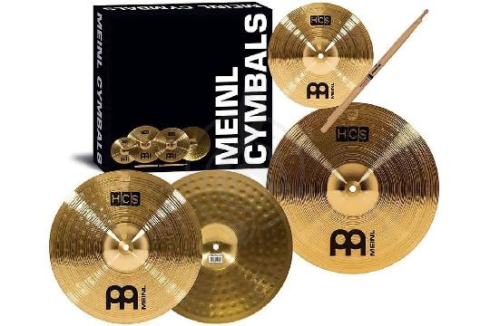 Изображение Meinl HCS1314+10S HCS Beginners Cymbal Set - Комплект тарелок