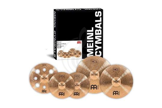 Изображение Meinl HCSB141620+18 HCS Bronze Expanded - Комплект тарелок