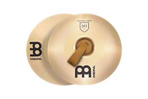 Изображение Meinl MA-B12-16M Professional Marching B12 - Тарелки оркестровые 16", пара