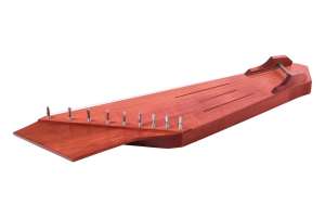 Изображение Мир гуслей MG-SK9MA - Гусли Скиф, 9 струн, цвет красное дерево