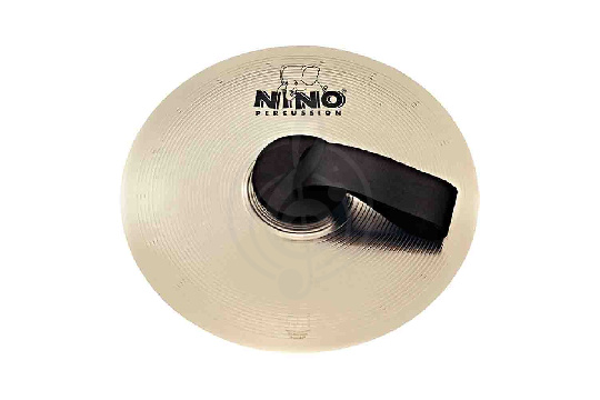 Изображение Nino Percussion NINO-NS355 - Тарелка ручная 14", с ремнем