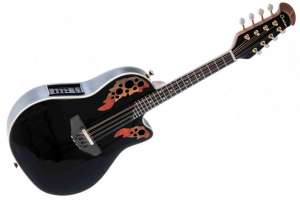 Изображение Ovation MM68AX-5 Americana Collection Black - Электромандолина, с кейсом