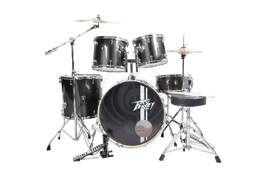 Изображение Peavey PV 5PC Drum Set - Black - Барабанная установка