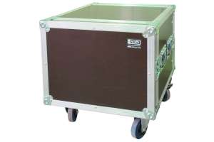 Изображение PROAUDIO A8UW Рэковый кейс, 2 съёмн. крышки, 8U, 4 колеса, 2 ручки, 4 замка 