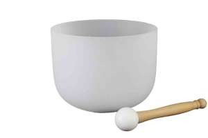 Изображение Satori Waves Crystal Set 20 - Хрустальная поющая чаша 20 см, со стиком