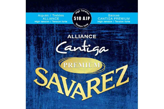 Изображение Savarez 510AJP  Alliance Cantiga Blue Premium high tension - Струны для классической гитары