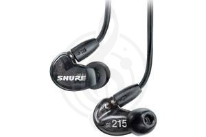 Изображение SHURE SE215-K наушники внутриканальные