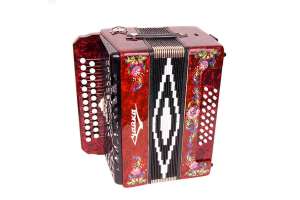 Изображение Шуйская гармонь S5XL-A-RED  "Чайка 314"