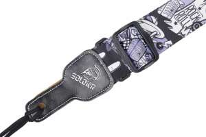 Изображение Soldier STP2825 9 - Ремень для гитары, черный