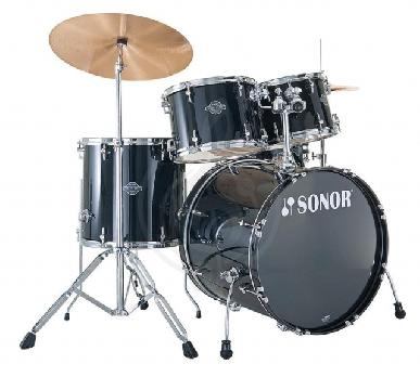 Изображение Sonor SMF11 Stage 1 Set Black Ударная установка, цвет черный