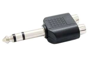 Изображение Soundking CC311 - Переходник 2xRCA female – 6,3мм male
