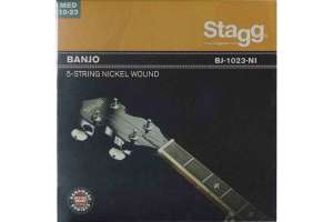 Изображение STAGG BJ-1023-NI - Комплект струн для банджо