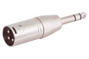 Изображение STANDS & CABLES ADA010 - Переходник XLR папа - джек стерео 6.3 мм