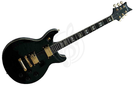 Изображение Sunsmile SCPQ-285 - Электрогитара, черная
