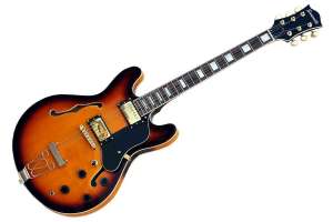 Изображение Sunsmile SES-60 - Электрогитара, арктоп, санберст