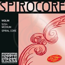 Изображение Thomastik S15A Spirocore Комплект струн для скрипки размером 4/4, среднее натяжение
